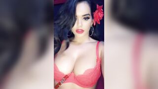 Daisy Marie – hot red dressed pussy showing leaked video OnlyFans leak free video