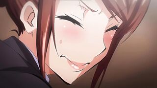 SECRETARY WIFE CHEATS WITH HUSBAND’S BOSS | HENTAI NTR